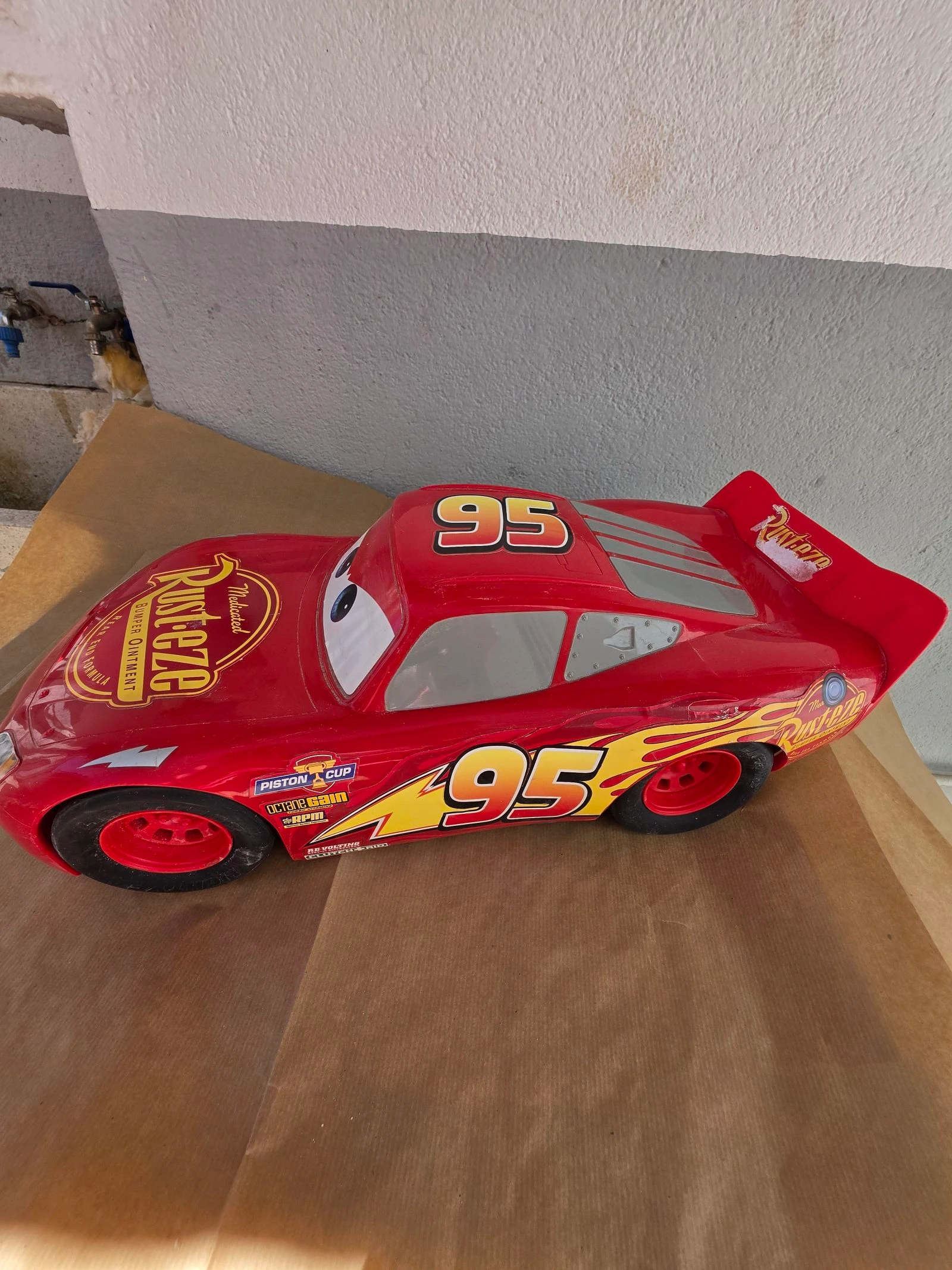 Coche Cars Mega  Rayo McQueen de 50 cm – photo 3